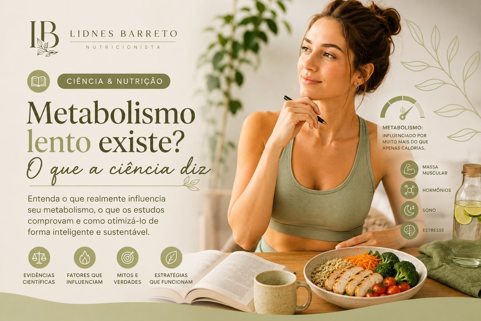 Metabolismo lento existe? O que a ciência diz